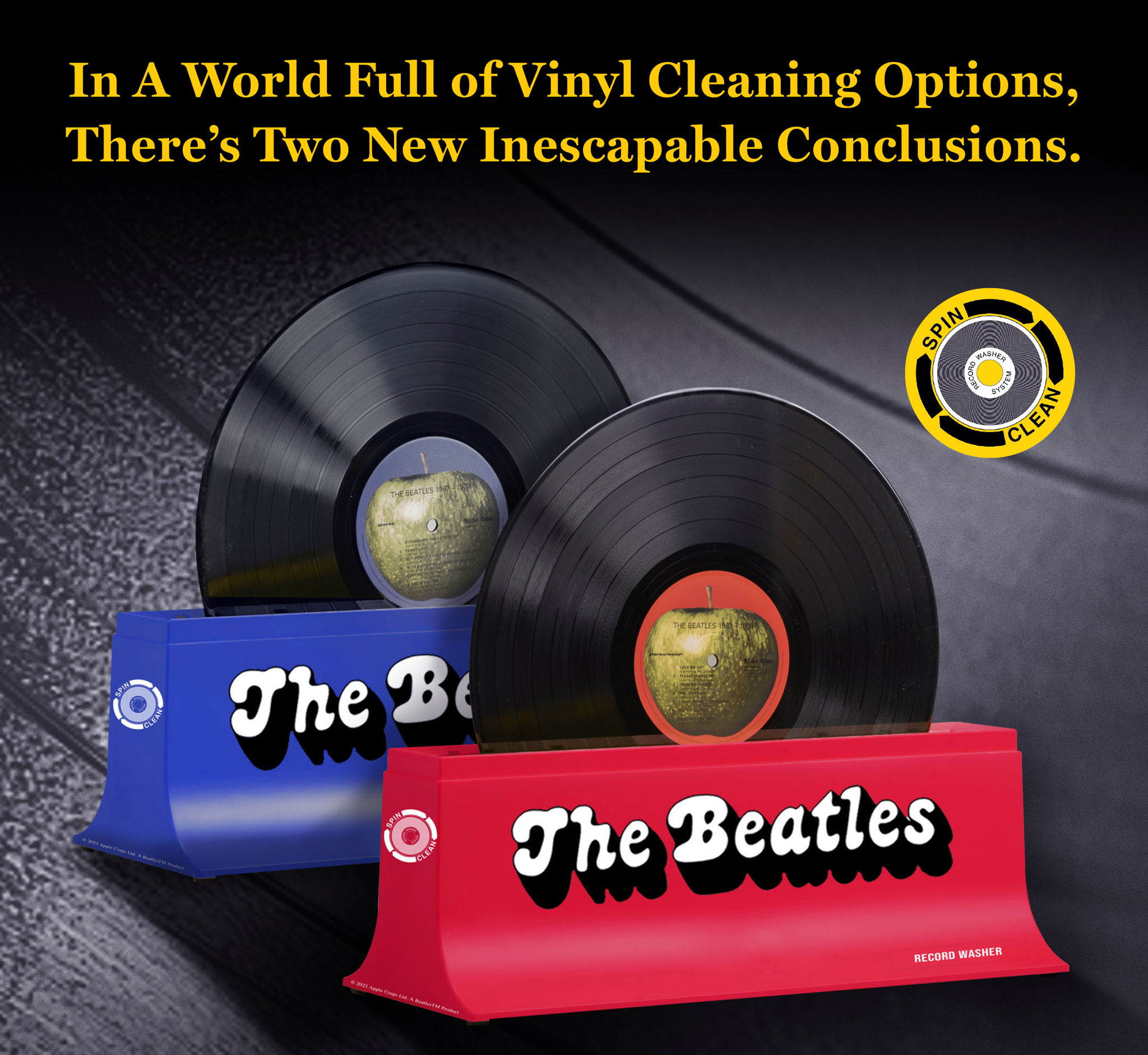 Spin-Clean Record Washer Beatles RED 50th Anniversary E... 3
