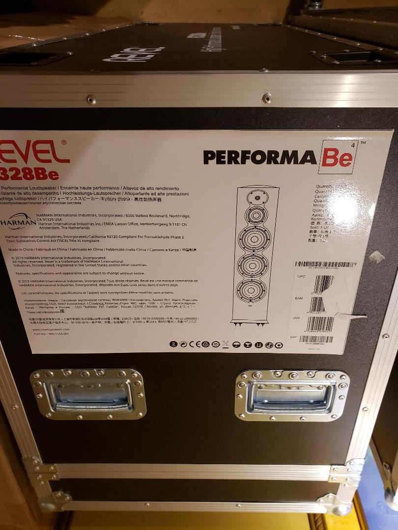 Revel PerformaBe F328Be in walnut, Brand new in box 3