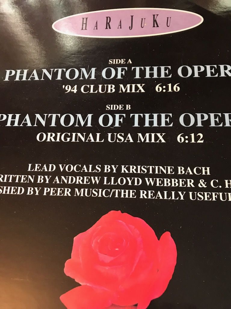 Harajuku - Phantom Of The Opera The '94 Remixes Harajuk... 2