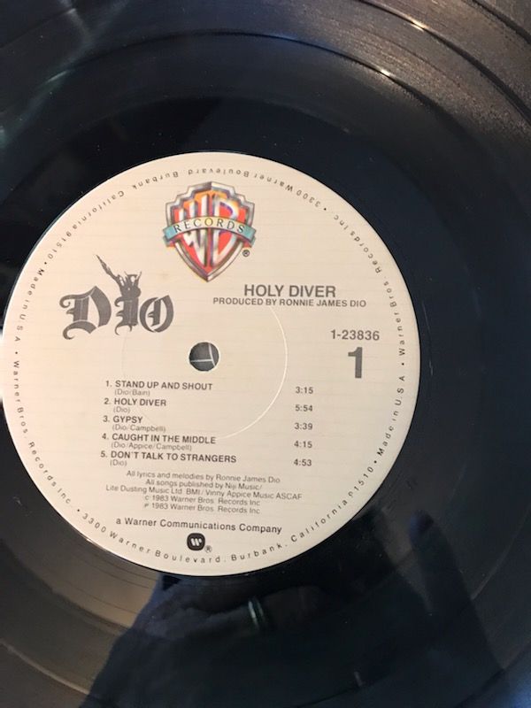 DIO Holy Diver LP Vinyl Original 1983  DIO Holy Diver L... 6