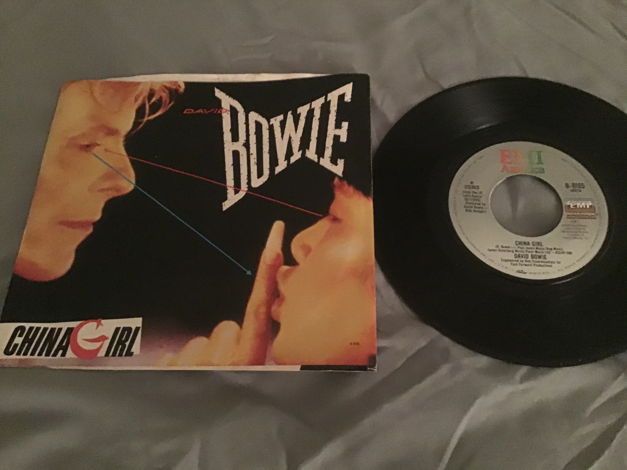 David Bowie 45 With Picture Sleeve Vinyl NM  China Girl...