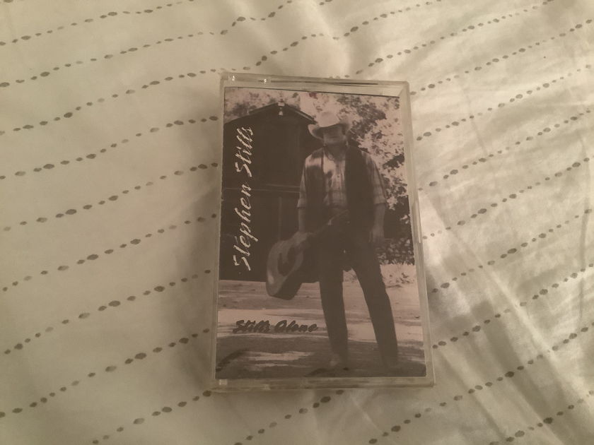Stephen Stills  Rare Pre Recorded Cassette  Stills Alone