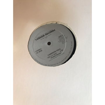 Cameron Paul 12" Remix Single This Is A Test  Cameron P...