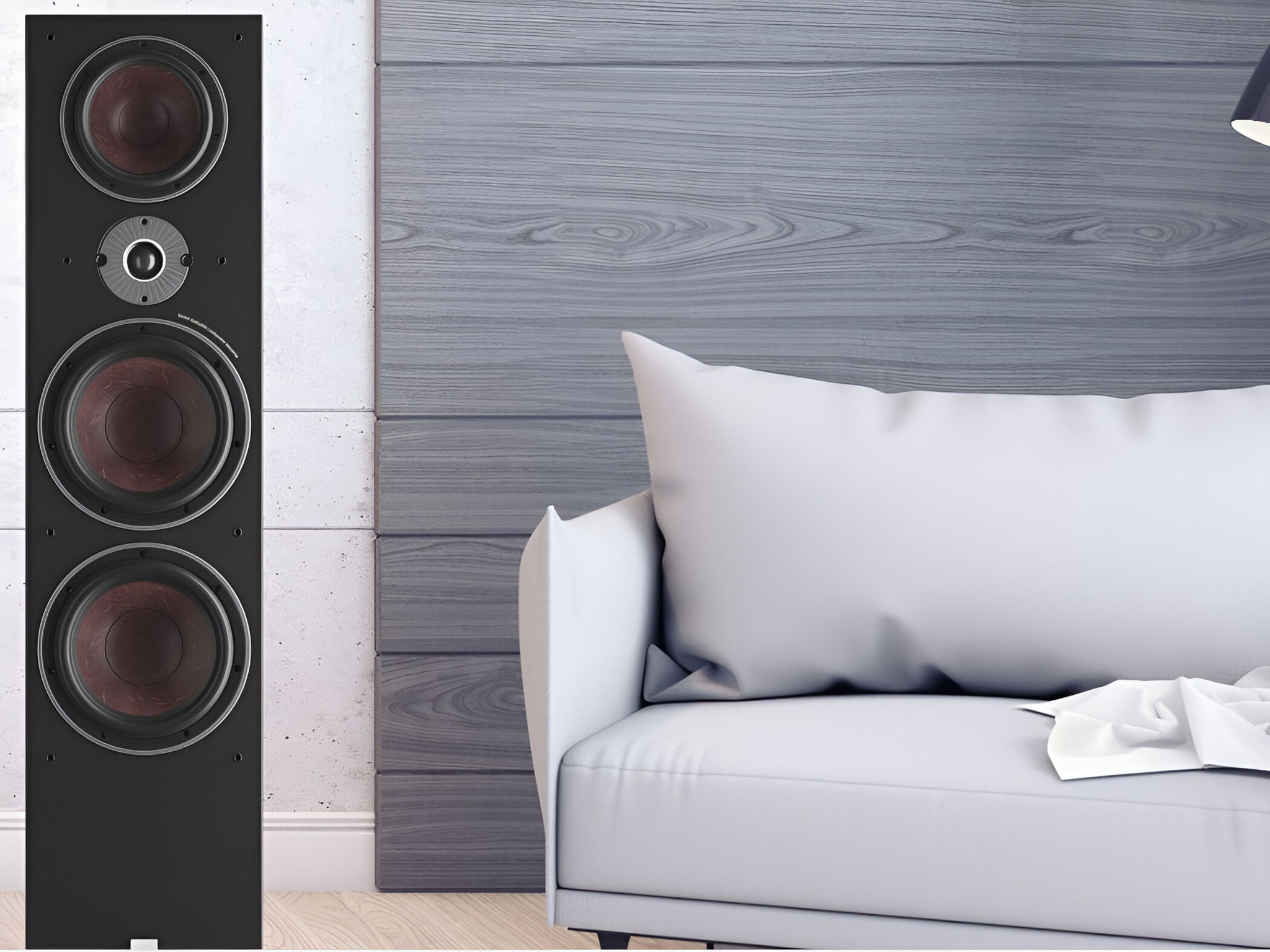 DALI OBERON 9 Floorstanding Speakers in Black Ash Venee...