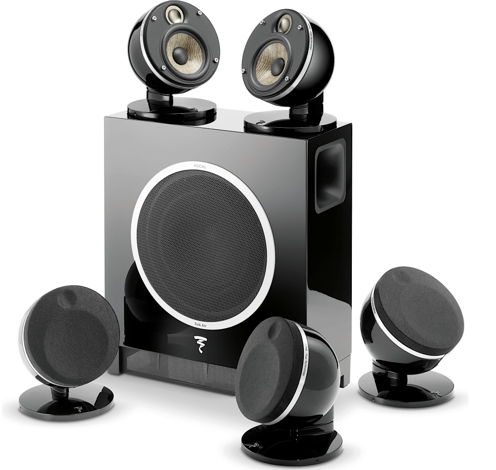 Focal Dôme Flax Pack 5.1 speaker system, incl. Focal wi...
