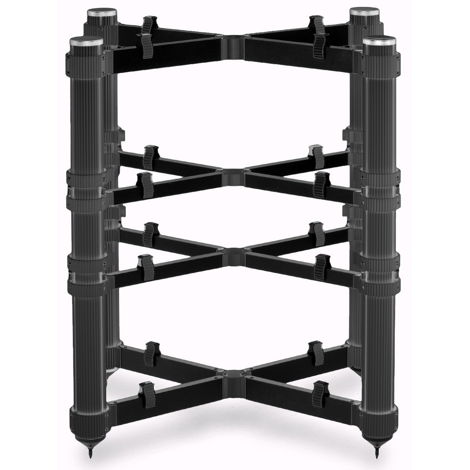 Solid Tech Rack of Silence Reference 4 Audio Rack (Blac...