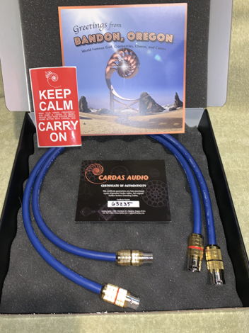 Cardas Audio Clear .75 meter XLR interconnect 2 pair av...