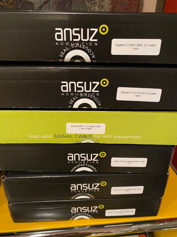 Ansuz Acoustics Signalz C2 phono cable Crazy pricing ab...