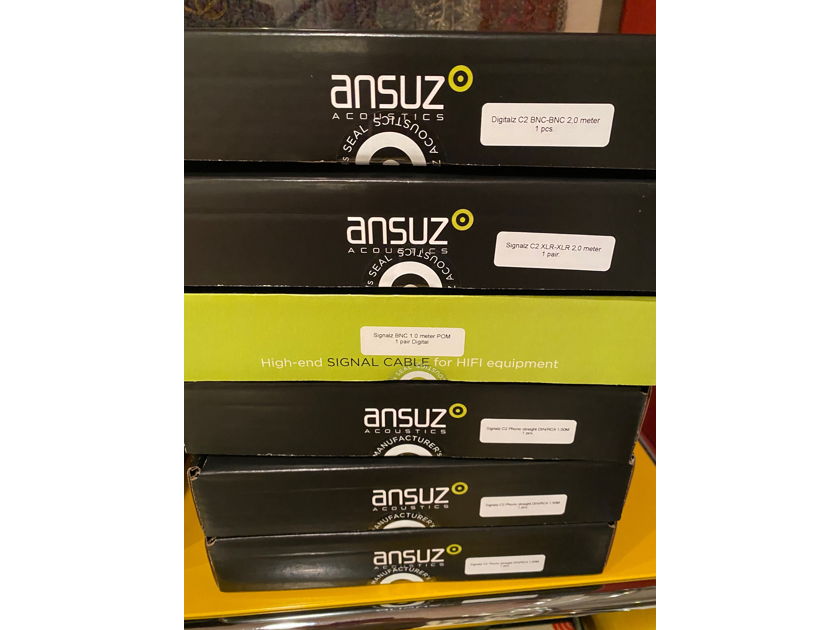 Ansuz Acoustics Signalz C2 phono cable about 80% off sealed box