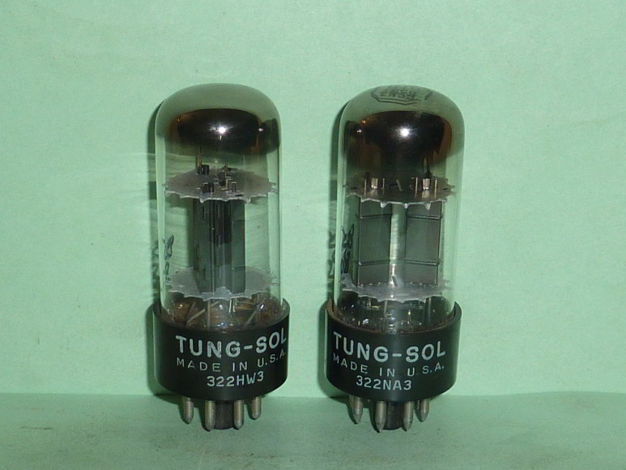 Tung-Sol 6SN7GTB 6SN7 ECC33 Tubes