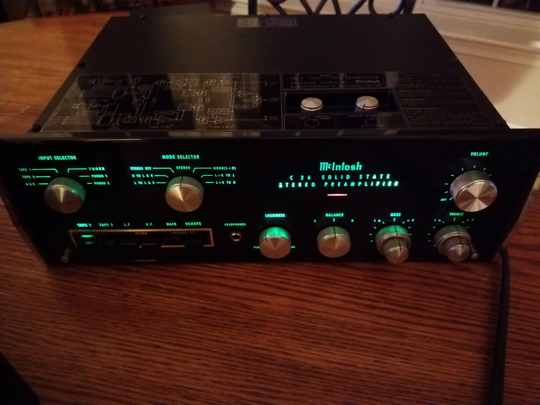 かわいい新作 ◇秋の大感謝祭!! McIntosh m0a3461 アンプ C26 アンプ 