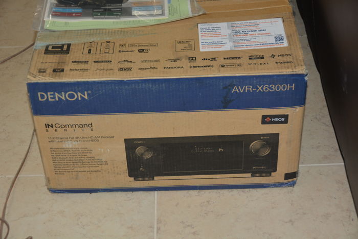 DENON AVR-X6300H ULTRA HD RECEIVER