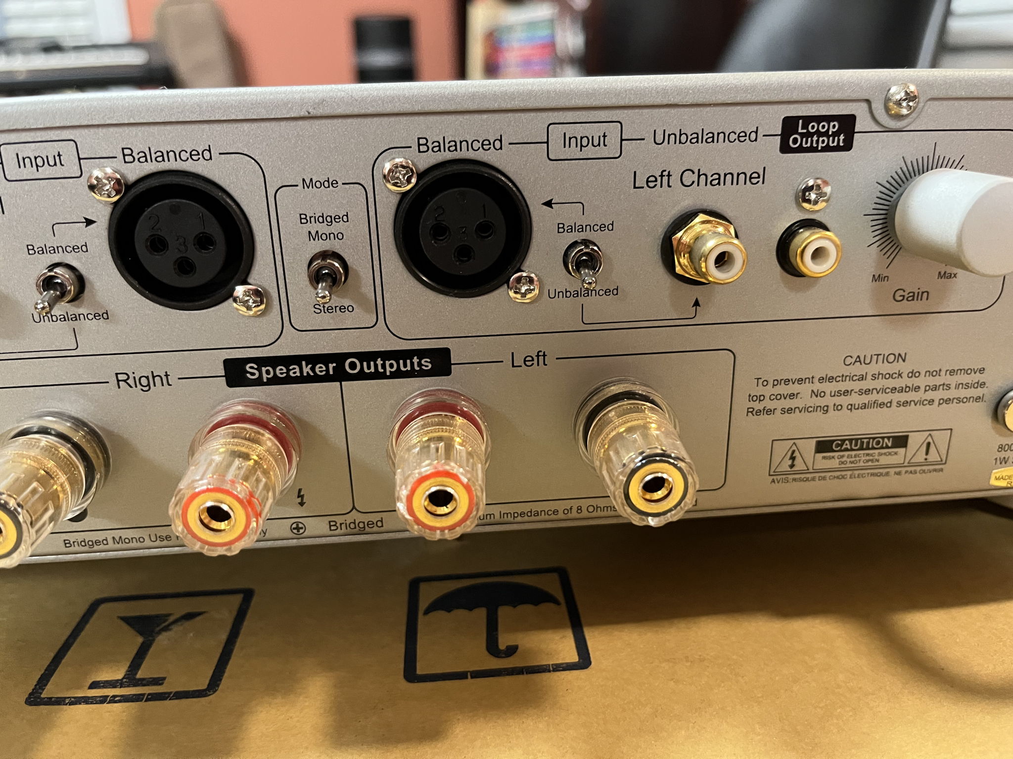 Parasound Halo A-23+ in SILVER 16