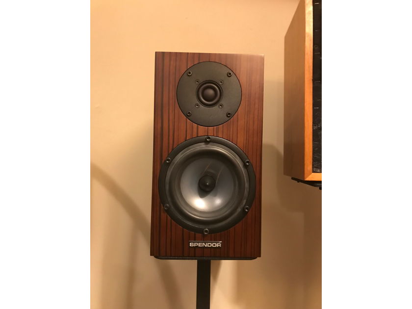 Spendor SA-1 Monitor Speakers - Wenge Finish in Excellent Condition
