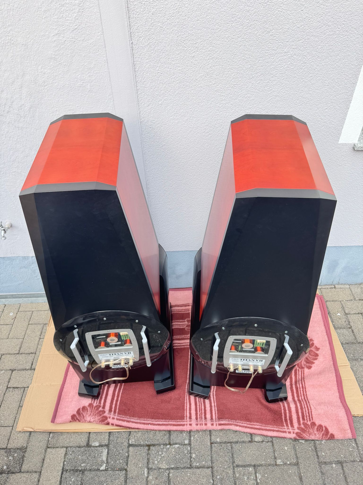 Quadral Aurum Titan 7 speakers in cherry 3