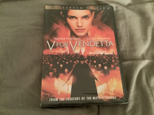 Natalie Portman Sealed Widescreen DVD V For Vandetta