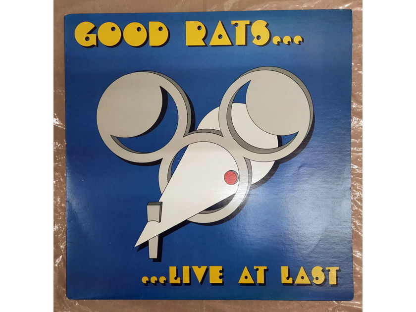 Good Rats - Live At Last 1979 NM X2 ORIGINAL VINYL LP Ratcity Records RCR 998