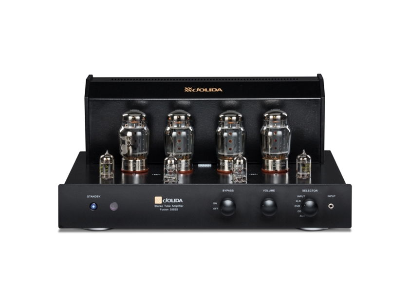 Jolida Fusion 3502S Stereo Tube Integrated Amplifier; 3502-S; Black (New) (39965)