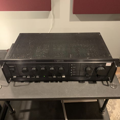 Carver C-19 - Tube Preamplifier - Dual Phono Stagee w/ ...