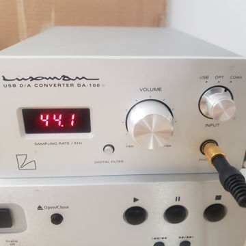 Luxman DA-100  DAC and Headphone Amp