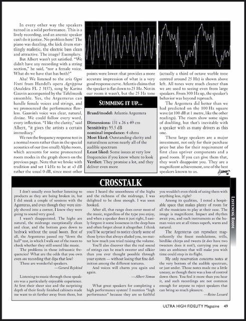 Atlantis Acoustique Argentera 3