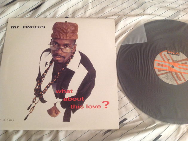 Mr Fingers  What About This Love? MCA Records 12 Inch EP