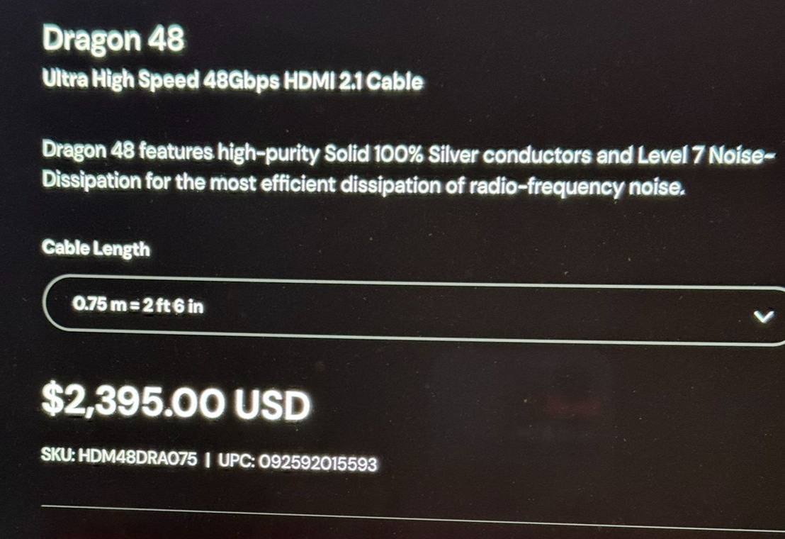 AudioQuest DRAGON 48 HDMI, .7m, Ultra High Speed,Factor... 3
