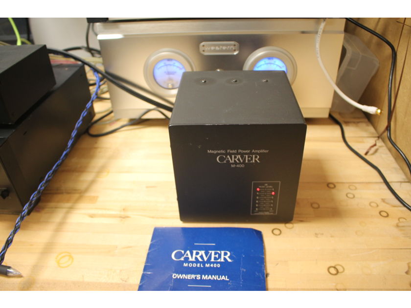 Carver M400 Magnetic Field Amplifier - 201W RMS per Channel