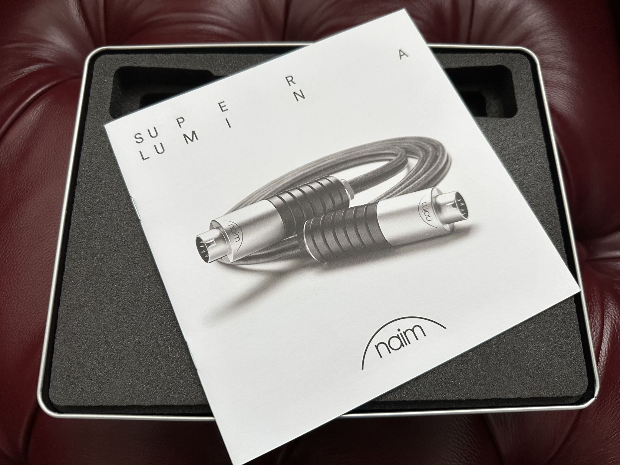 Naim Audio Super Lumina DIN4 to XLR for NAP 250 DR 8