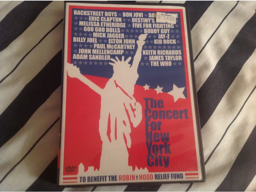 The Who David Bowie Bon Jovi Billy Joel  The Concert For New York City