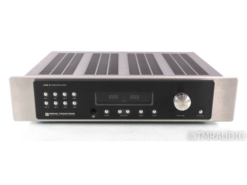 Sonic Frontiers Line 2 Stereo Tube Preamplifier; Power Supply (35493)