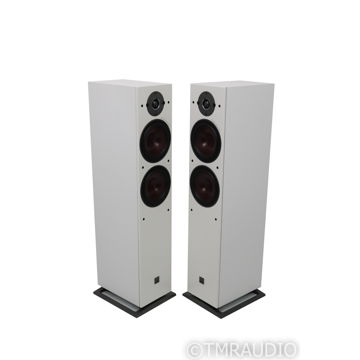 DALI Oberon 7 Floorstanding Speakers; White Pair; Seven...
