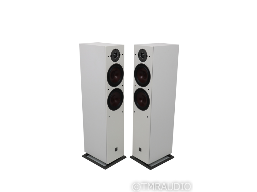 DALI Oberon 7 Floorstanding Speakers; White Pair; Seven (43583)