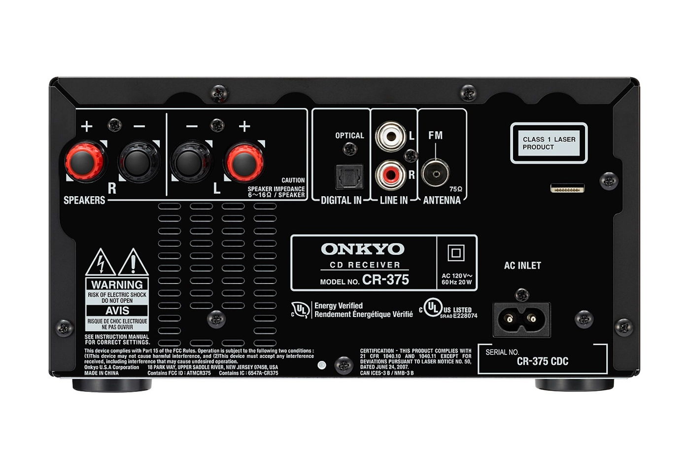 Onkyo CS 375  Mini Stereo in a Box 2