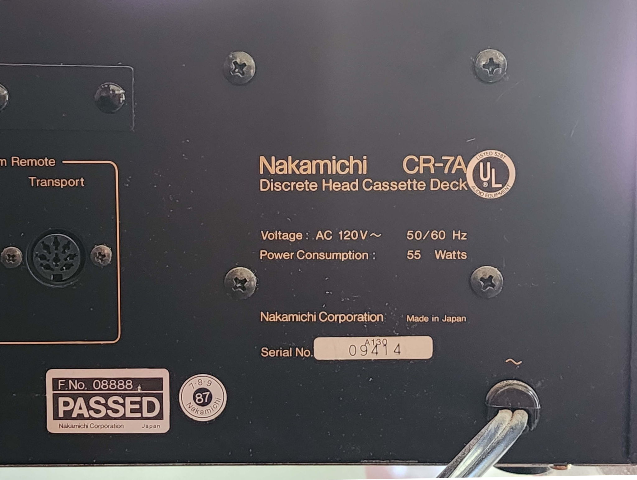 Nakamichi CR-7a 7