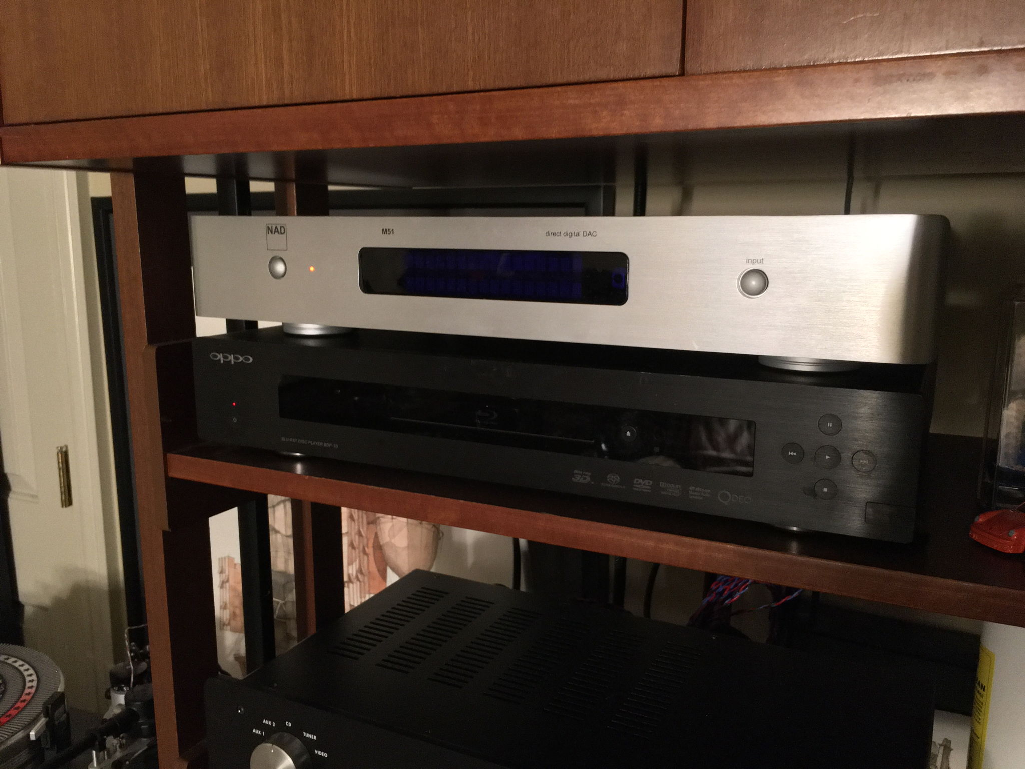 NAD DAC / OPPO Player