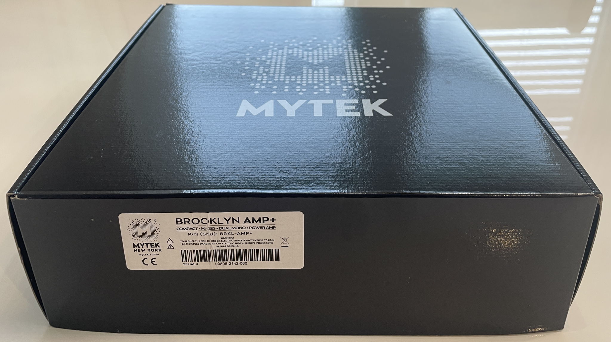 Mytek Brooklyn Amp+ Dual Mono Amplifier. New Open Box. ...