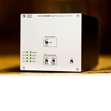 Weiss Engineering DAC204 - 24 Bit 384 kHz & DSD