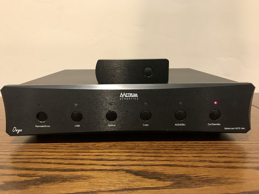 Metrum Acoustics Onyx R2R NOS DAC, FS/FT for DAC w/ tubes and output transformers