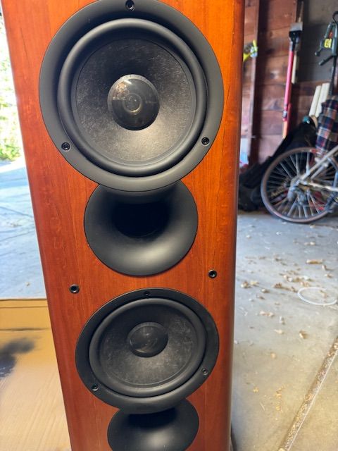 KEF Reference 205 in Beautiful Cherry!! 8