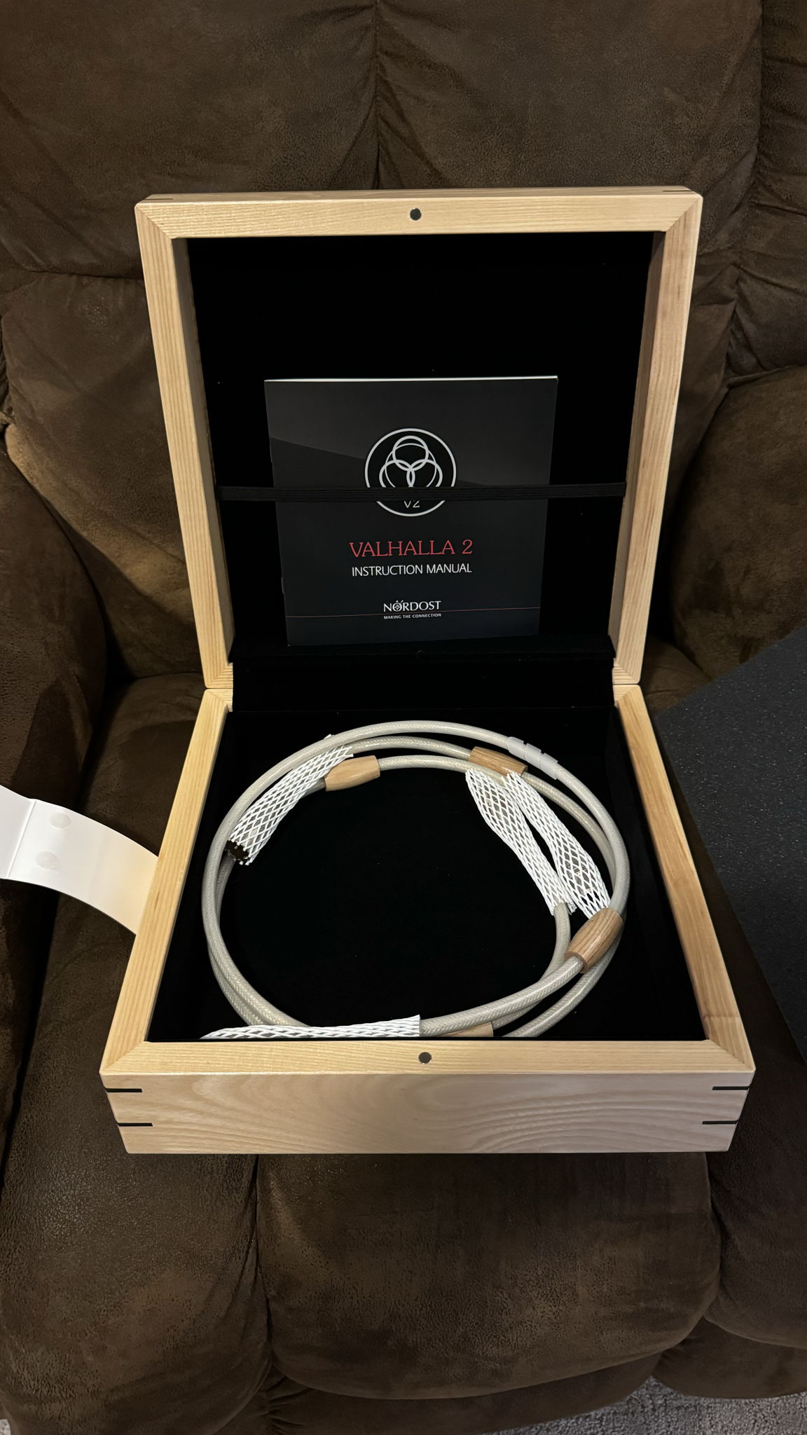 Nordost Valhalla 2 XLR 1 Meter Interconnect Cables 2