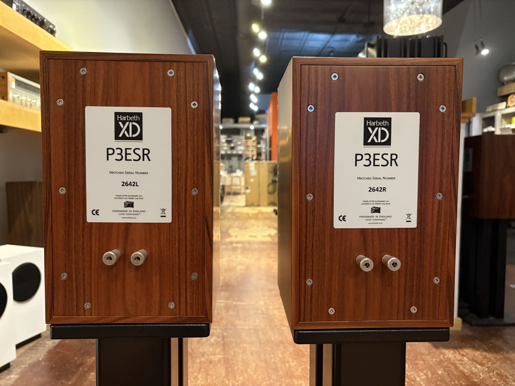 Harbeth P3ESR XD Bookshelf in Rosewood Finish Speakers ... 7