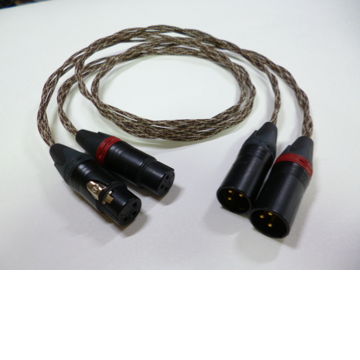 Schmitt Custom Audio Cables WE Solid 24g Black Gold 3 p...
