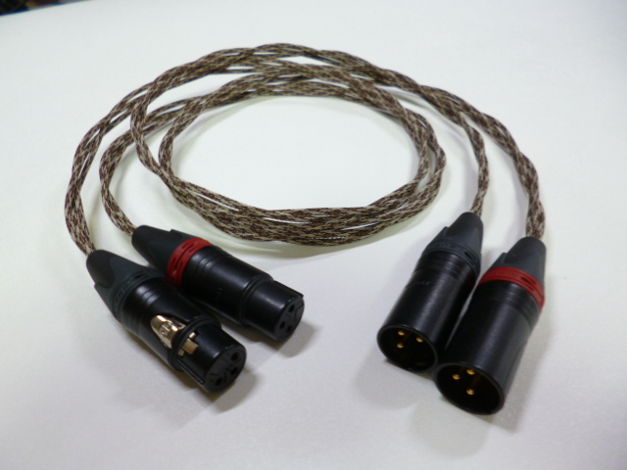 Schmitt Custom Audio Cables WE Solid 24g Black Gold 3 p...