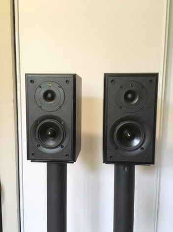 KEF Cresta 1 mini-monitor speakers - w/ Mundorf crossov...