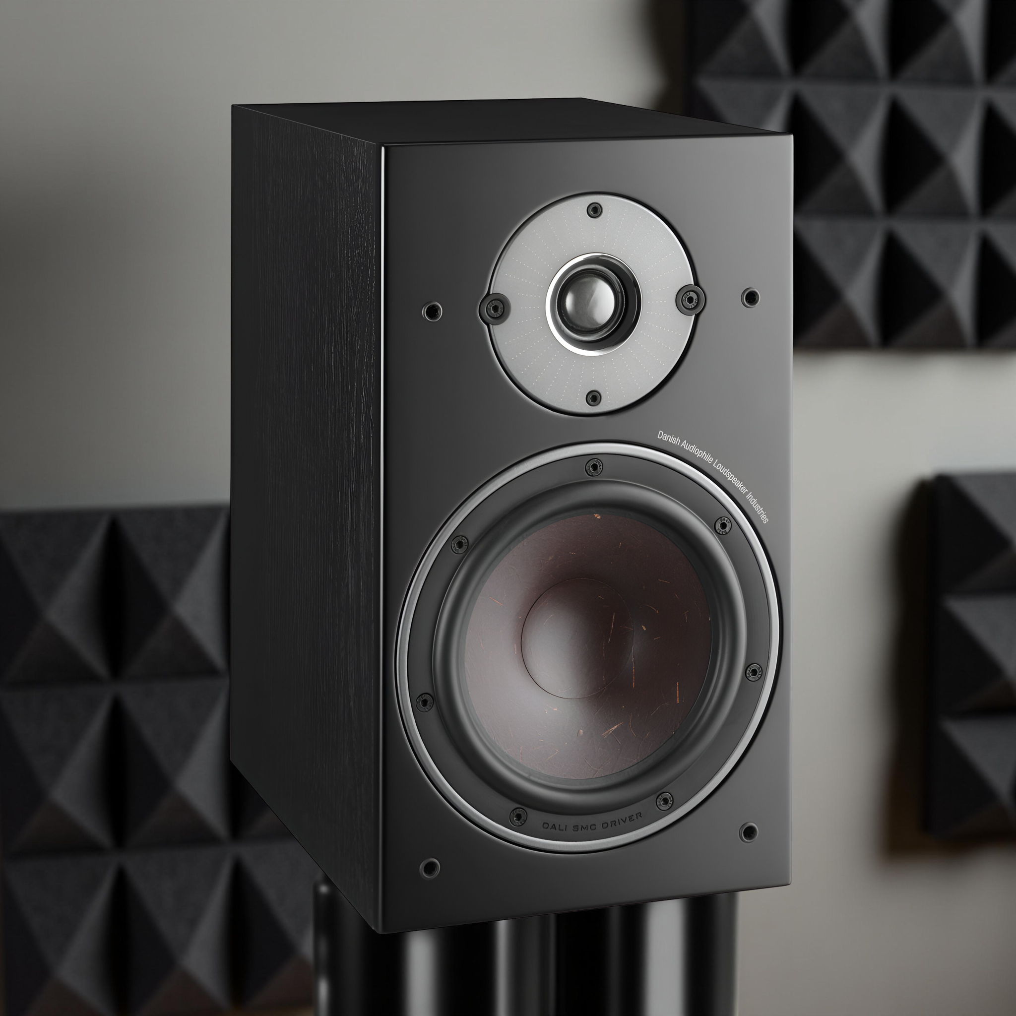 50% Off DALI Oberon 3 Bookshelf Speakers - Black, Pair 6