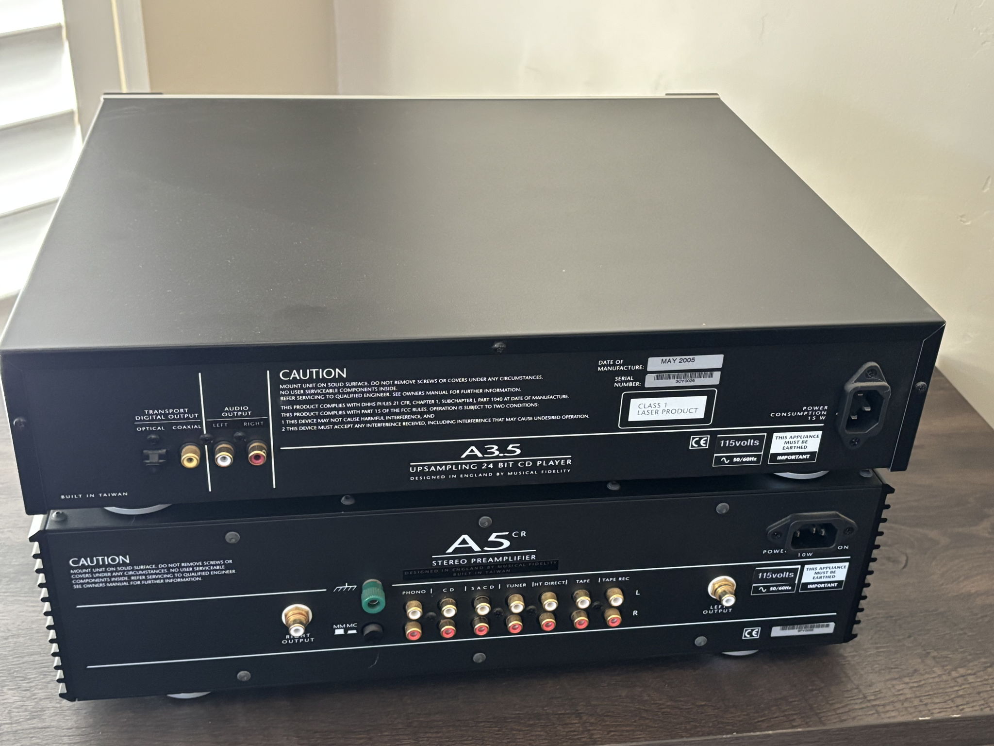 Musical Fidelity A-3.5 cd 3