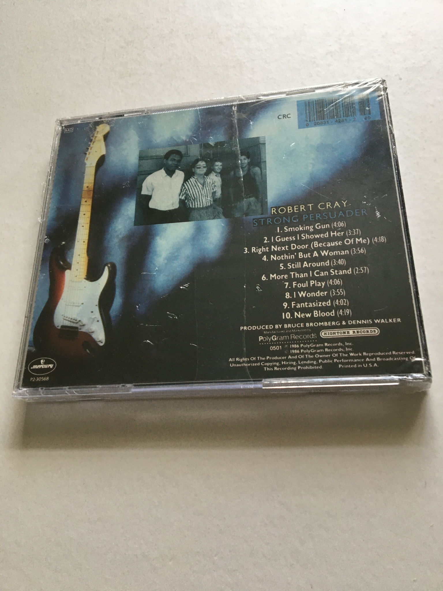 Robert Cray Strong persuader sealed cd 2