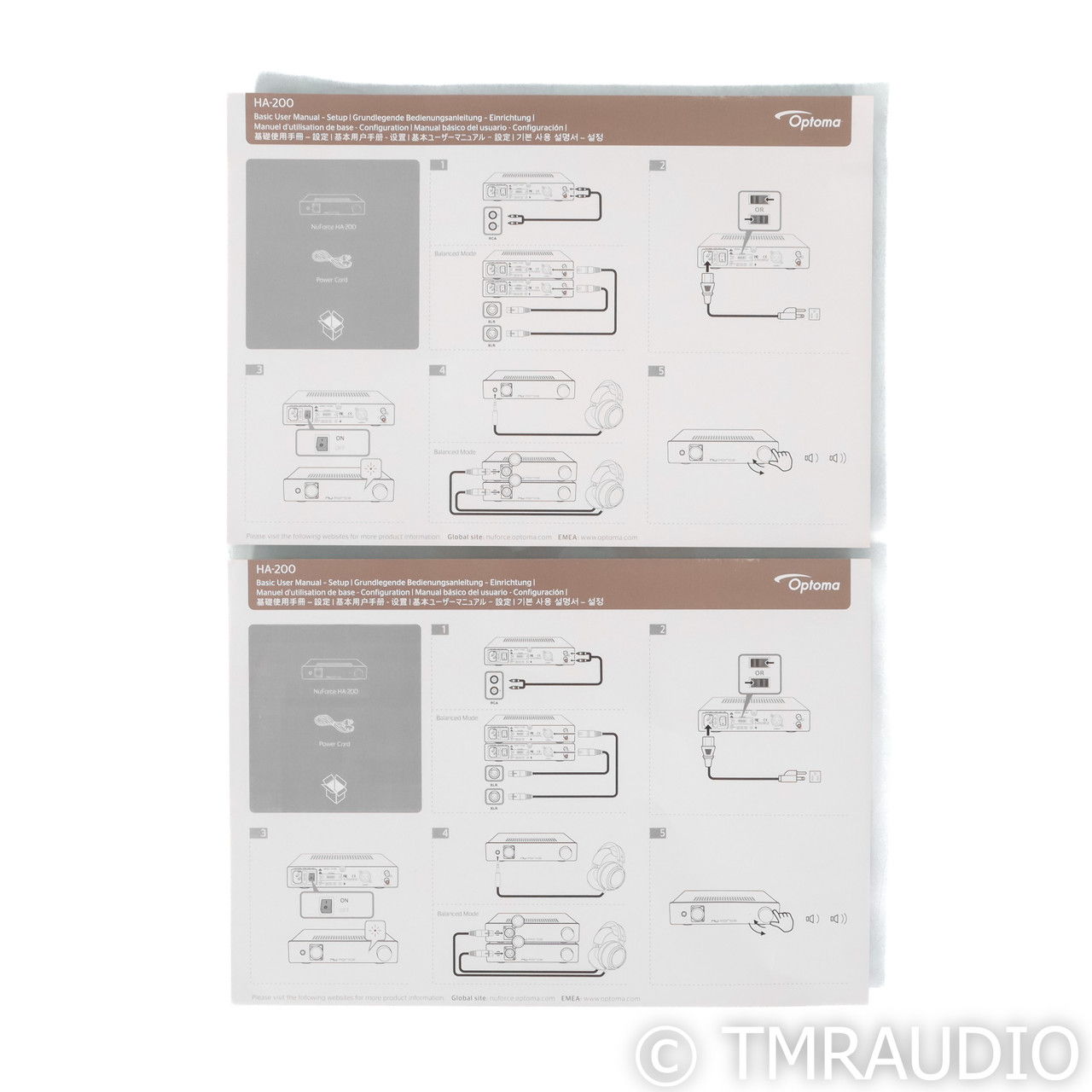 NuForce HA-200 Mono Headphone Amplifiers; Pair (62475) 6