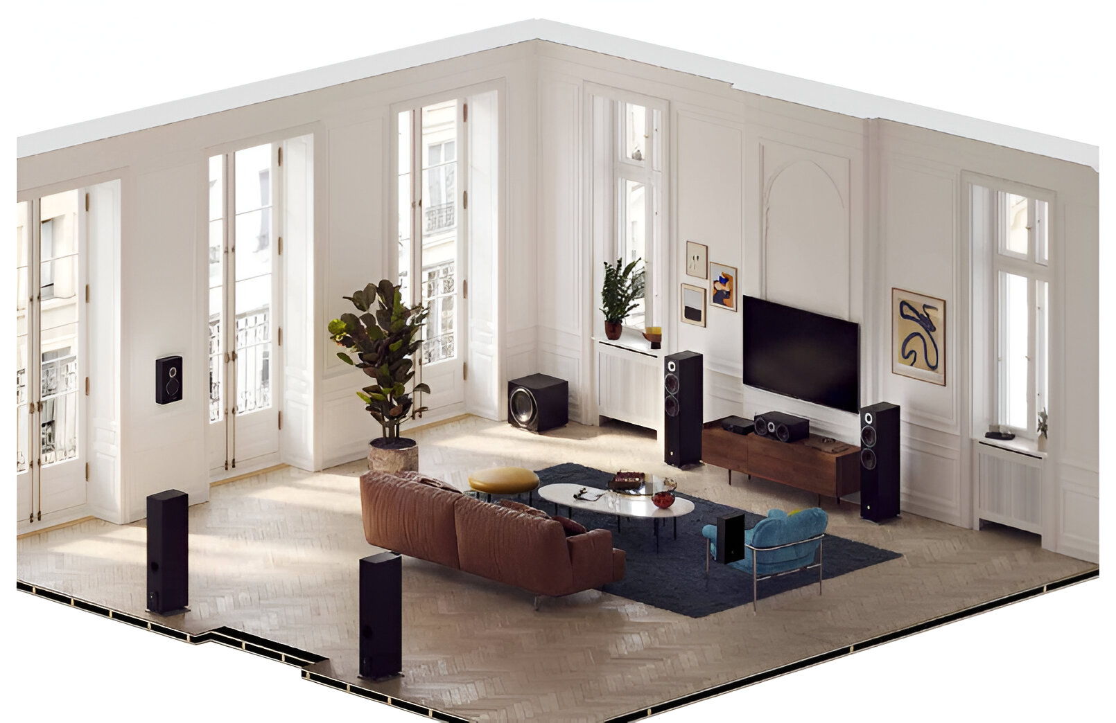 DALI Oberon On-Wall Speakers - Black - Pair - Open Box ... 5